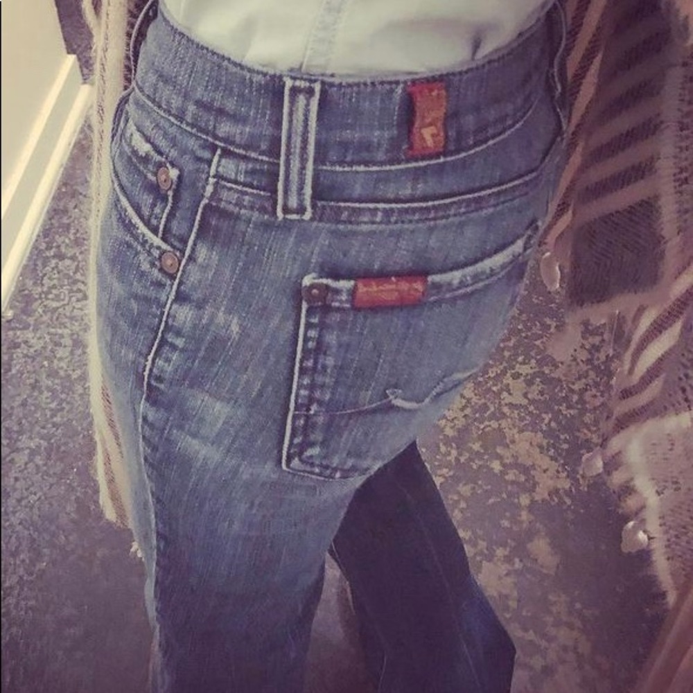 7 For All Mankind Bootcut Jeans